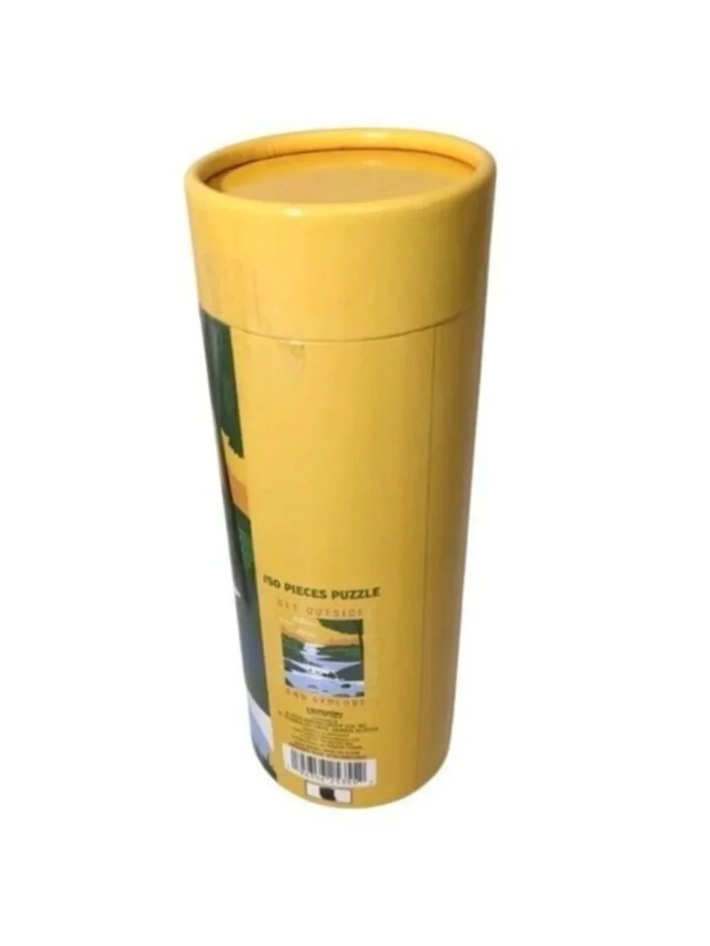 Wild Wilderness Jigsaw Puzzle 150-Pc Cylindrical Container Family WOODS Fun GOLD